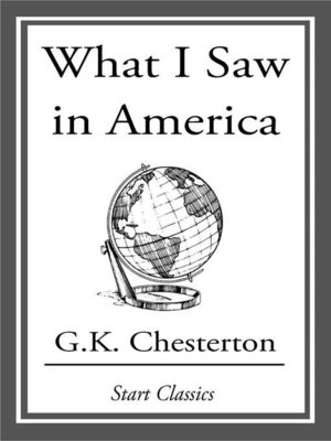 cover image of What I Saw in America